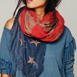 Free People American Flag Scarf